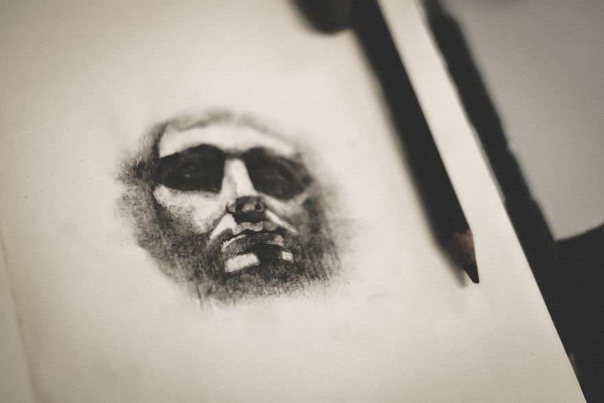 A Collection Of Pencil Drawings I Made Of Some Famous Movie Characters, Sculptures And Skulls (24 Pics) A Collection Of Pencil Drawings I Made Of Some Famous Movie Characters, Sculptures And Skulls (24 Pics)