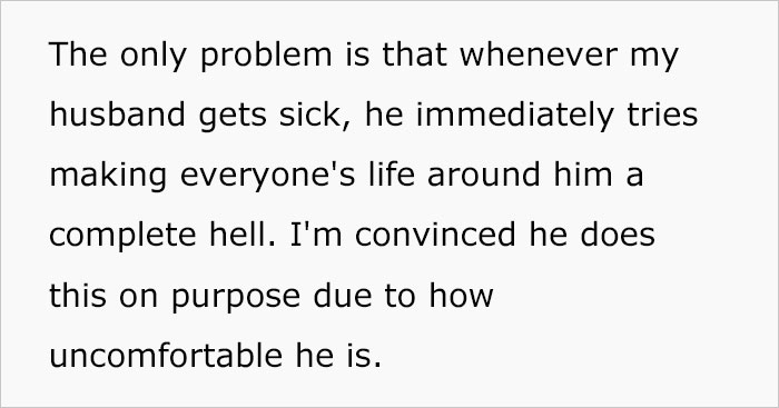 Husband Throws Temper Tantrums Whenever He Gets Sick, Wife Can’t Handle It And Calls His Mother To Collect Him Husband Throws Temper Tantrums Whenever He Gets Sick, Wife Can’t Handle It And Calls His Mother To Collect Him