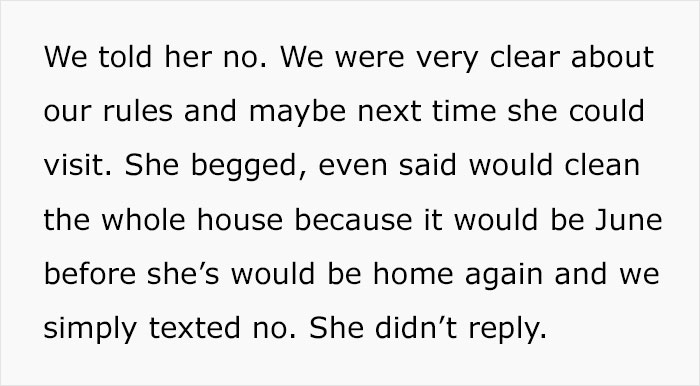 Sister-In-Law Can’t Meet Her Baby Nephew Because She’s Too Broke To Stick To All The Rules His Parents Have Set Sister-In-Law Can’t Meet Her Baby Nephew Because She’s Too Broke To Stick To All The Rules His Parents Have Set
