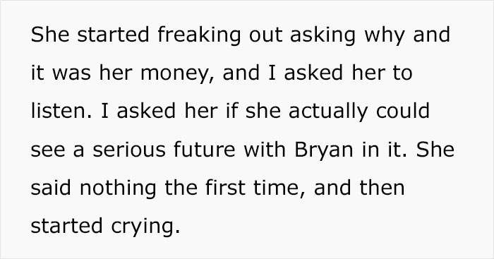 Soon-To-Be College Student Wanted To Use Her School Funding To Support Her Toxic BF’s “Dreams”, Mom Refused And It Caused Their Breakup Soon-To-Be College Student Wanted To Use Her School Funding To Support Her Toxic BF’s “Dreams”, Mom Refused And It Caused Their Breakup