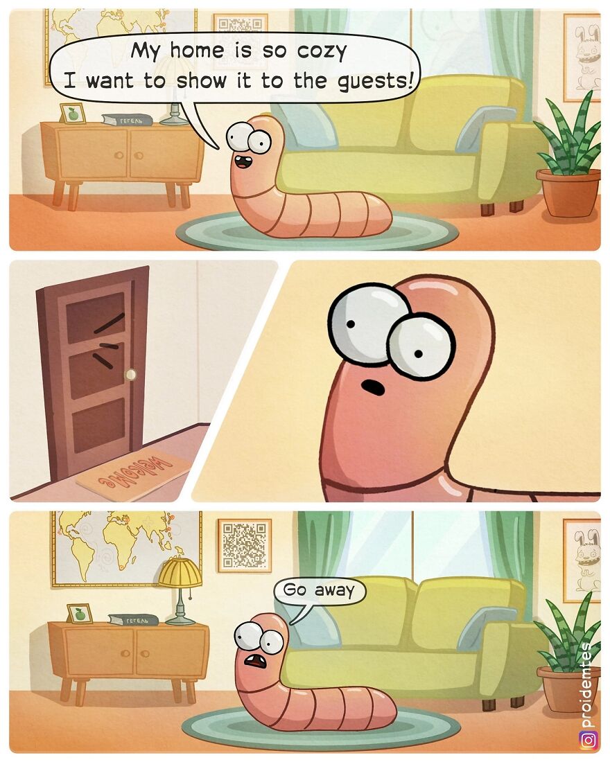 30 Absurd Comics By This Artist That Might Make You Smile (New Pics)