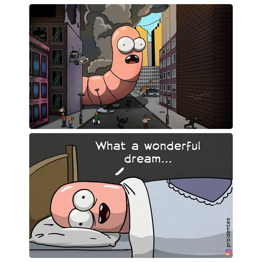 30 Absurd Comics By This Artist That Might Make You Smile (New Pics)