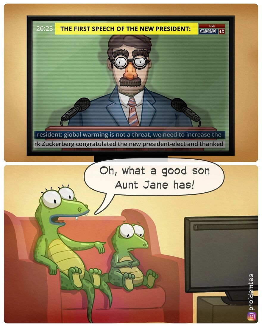 30 Absurd Comics By This Artist That Might Make You Smile (New Pics) 30 Absurd Comics By This Artist That Might Make You Smile (New Pics)