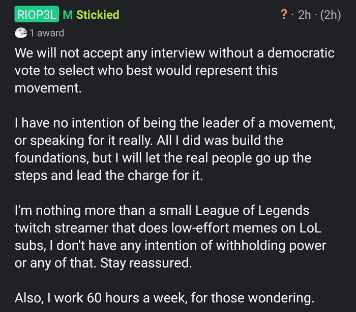 People React To ‘Antiwork’ Going Under After One Mod’s Awkward Interview With Fox News People React To ‘Antiwork’ Going Under After One Mod’s Awkward Interview With Fox News