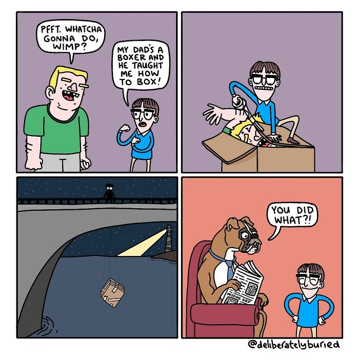 30 New Funny And Unexpectedly Twisted “Deliberately Buried” Comics For Those With A Darker Sense Of Humor