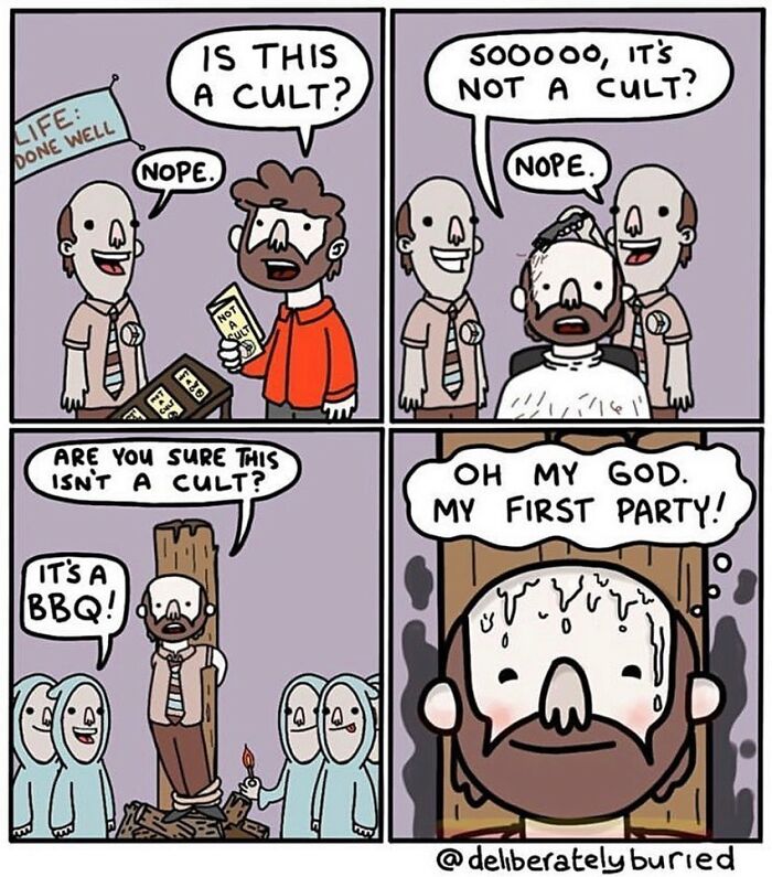 30 New Funny And Unexpectedly Twisted “Deliberately Buried” Comics For Those With A Darker Sense Of Humor