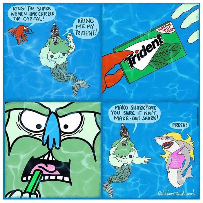 30 New Funny And Unexpectedly Twisted “Deliberately Buried” Comics For Those With A Darker Sense Of Humor