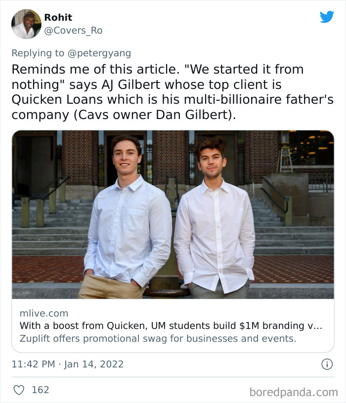 30 Brilliant Ways The Internet Roasted ‘Self-Made’ Millionaires 30 Brilliant Ways The Internet Roasted ‘Self-Made’ Millionaires