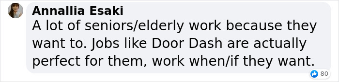 Important Debate Ensues After Elderly DoorDash Driver Goes Viral On TikTok Important Debate Ensues After Elderly DoorDash Driver Goes Viral On TikTok