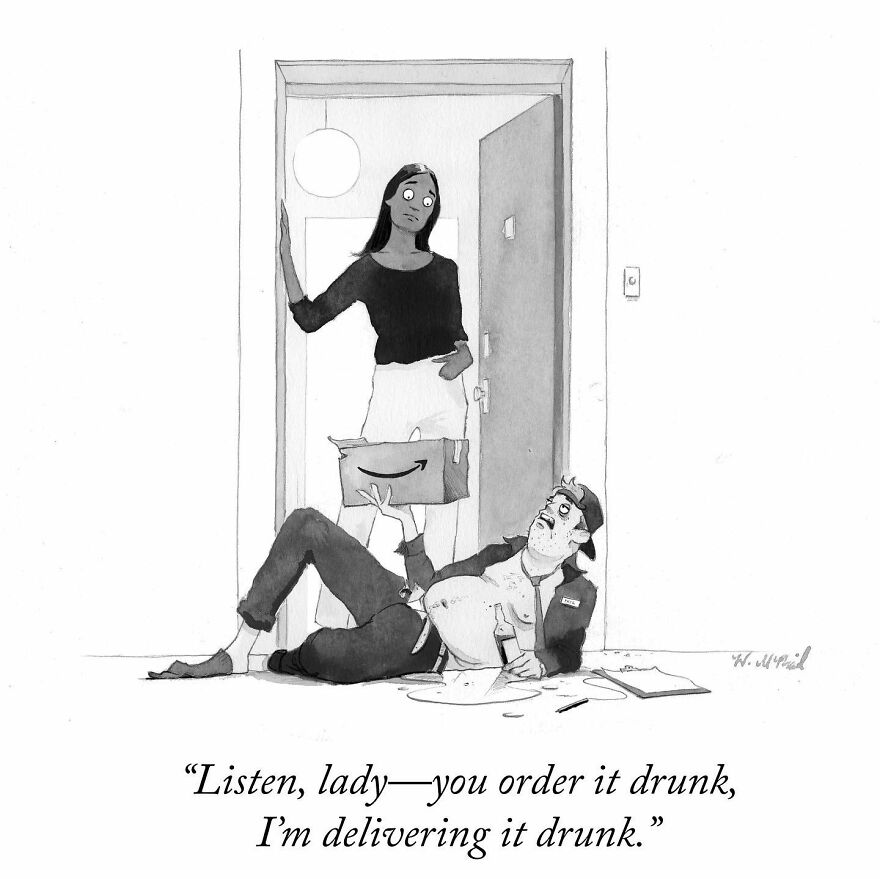 “The New Yorker” Cartoonist Makes Unexpected And Clever Comics (30 New Pics) “The New Yorker” Cartoonist Makes Unexpected And Clever Comics (30 New Pics)