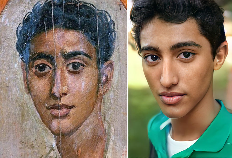 I Used AI To Find Out What These 33 Historical And Mythical Figures Would Look Like If They Were Modern Everyday People (New Pics)