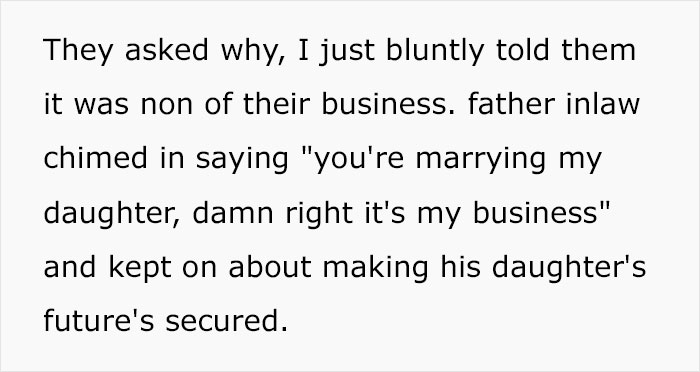 &#8220;They Were Giving Me Huge Red Flags&#8221;: In-Laws Lock Their Son-In-Law In A Room With Them When He Doesn’t Reveal His Salary To Them