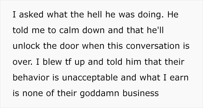 &#8220;They Were Giving Me Huge Red Flags&#8221;: In-Laws Lock Their Son-In-Law In A Room With Them When He Doesn’t Reveal His Salary To Them