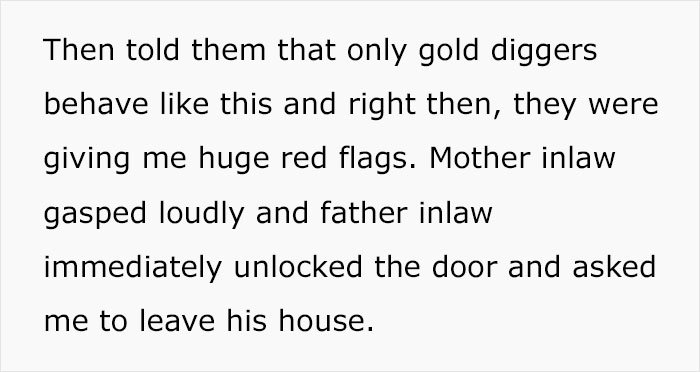 “They Were Giving Me Huge Red Flags”: In-Laws Lock Their Son-In-Law In A Room With Them When He Doesn’t Reveal His Salary To Them “They Were Giving Me Huge Red Flags”: In-Laws Lock Their Son-In-Law In A Room With Them When He Doesn’t Reveal His Salary To Them