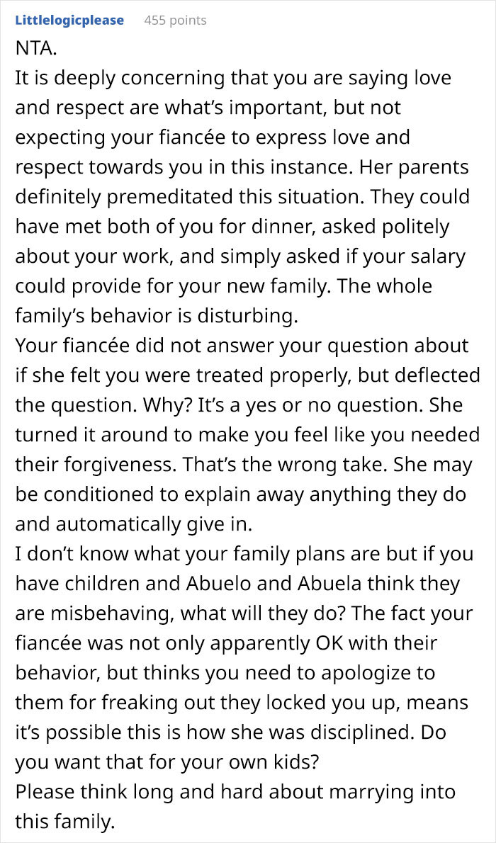 &#8220;They Were Giving Me Huge Red Flags&#8221;: In-Laws Lock Their Son-In-Law In A Room With Them When He Doesn’t Reveal His Salary To Them