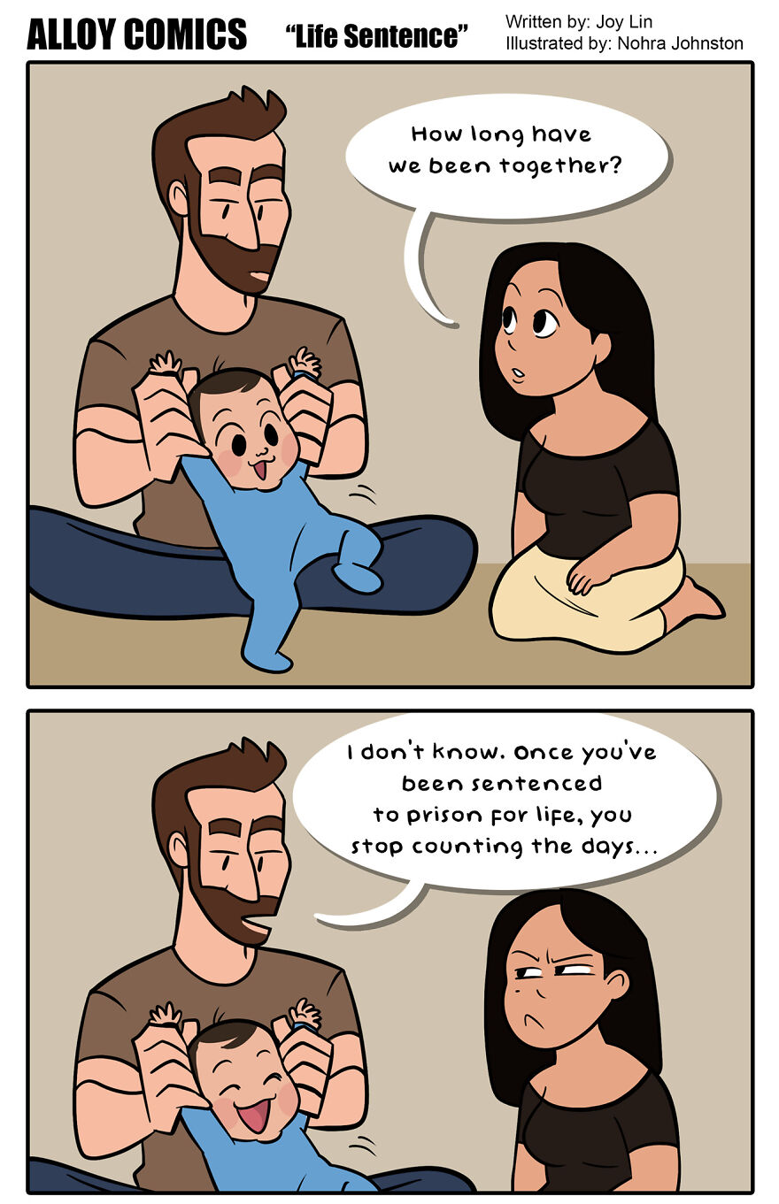 I Capture My And My Husband’s Parenting Problems And Joys In 50 Honest Comics I Capture My And My Husband’s Parenting Problems And Joys In 50 Honest Comics