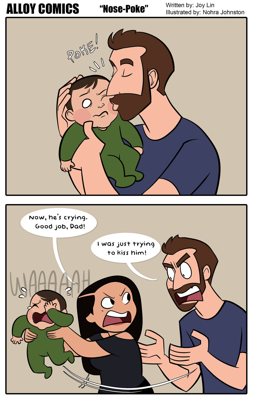 I Capture My And My Husband’s Parenting Problems And Joys In 50 Honest Comics I Capture My And My Husband’s Parenting Problems And Joys In 50 Honest Comics