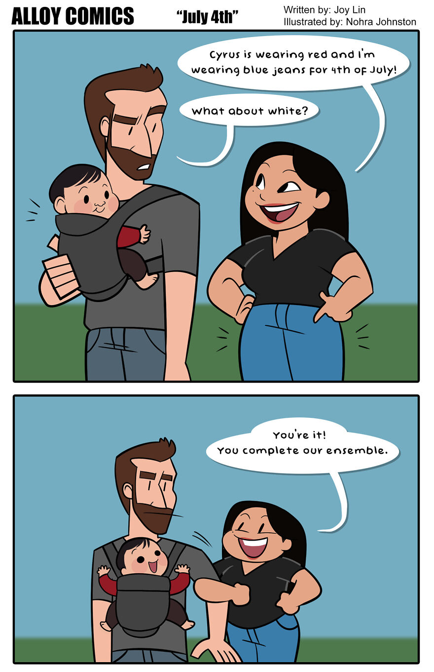 I Capture My And My Husband’s Parenting Problems And Joys In 50 Honest Comics I Capture My And My Husband’s Parenting Problems And Joys In 50 Honest Comics