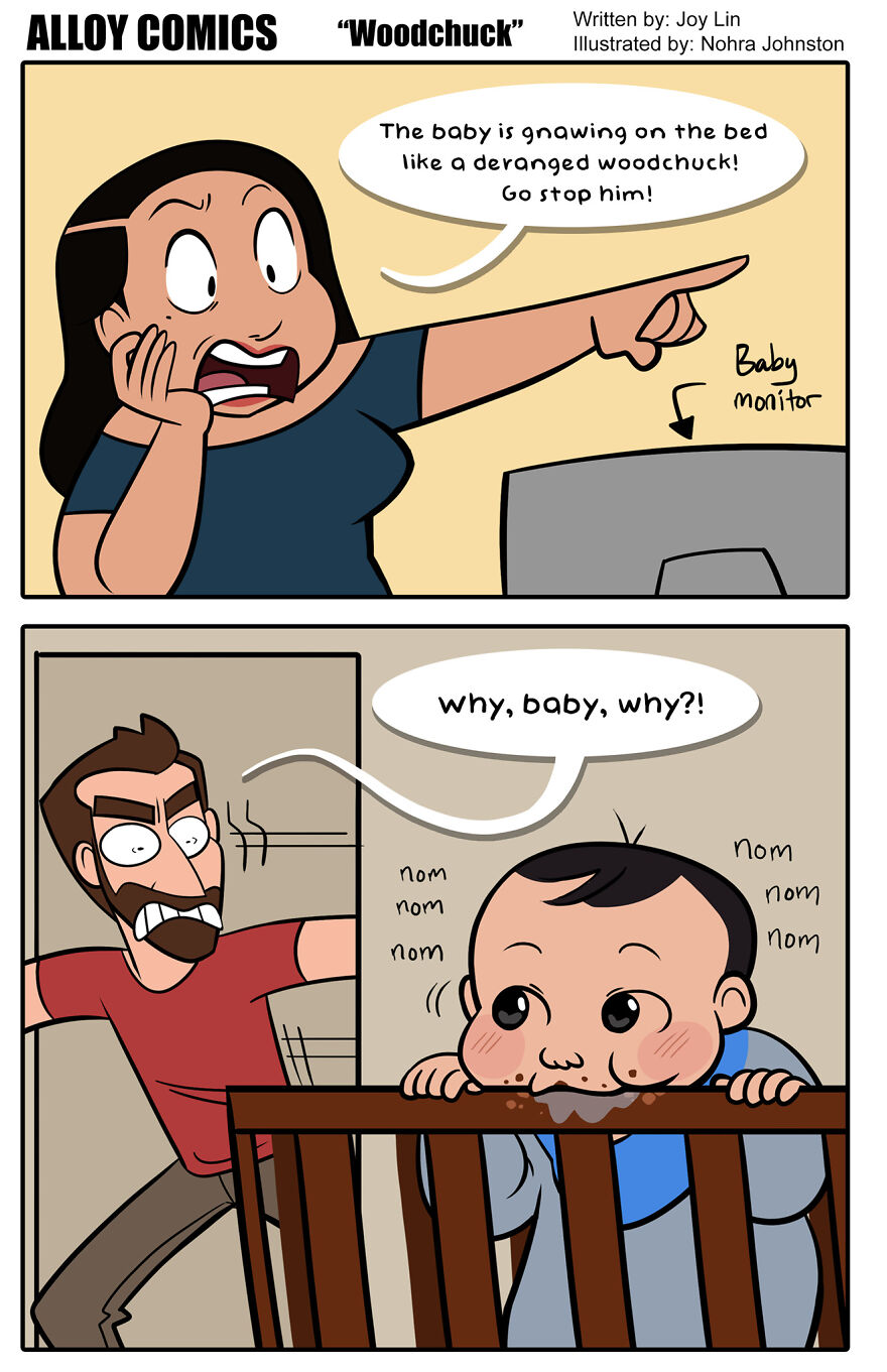 I Capture My And My Husband’s Parenting Problems And Joys In 50 Honest Comics I Capture My And My Husband’s Parenting Problems And Joys In 50 Honest Comics