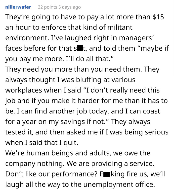 Employee Shares The Wildest Rules That The ‘Five Guys’ Manager Expects Everybody To Follow Employee Shares The Wildest Rules That The ‘Five Guys’ Manager Expects Everybody To Follow