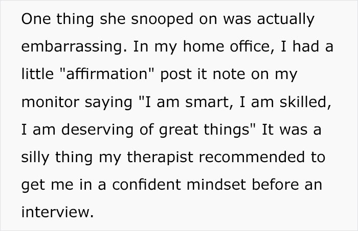 Woman Finds Out Her Fiance’s Mom Snoops Around Her Stuff, So She Leaves Hilariously Embarrassing Notes Around The House Woman Finds Out Her Fiance’s Mom Snoops Around Her Stuff, So She Leaves Hilariously Embarrassing Notes Around The House