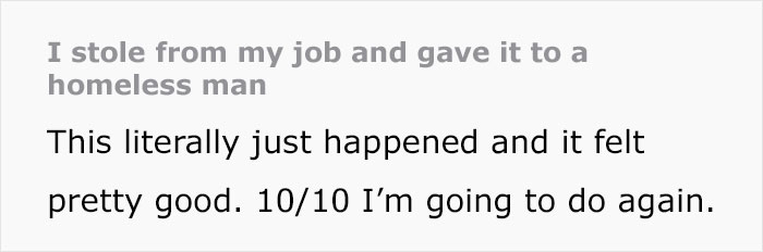 Homeless Man Comes To Hotel Front Desk At Night To Ask About Transit Schedules, Ends Up Showered With Hotel Supplies Stolen By Receptionist Homeless Man Comes To Hotel Front Desk At Night To Ask About Transit Schedules, Ends Up Showered With Hotel Supplies Stolen By Receptionist