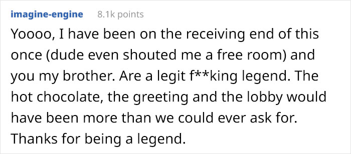 Homeless Man Comes To Hotel Front Desk At Night To Ask About Transit Schedules, Ends Up Showered With Hotel Supplies Stolen By Receptionist Homeless Man Comes To Hotel Front Desk At Night To Ask About Transit Schedules, Ends Up Showered With Hotel Supplies Stolen By Receptionist