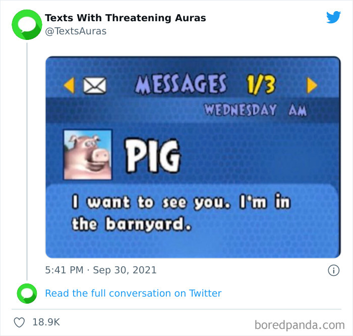 30 “Cursed” Texts With The Most Threatening Auras Shared On This Account 30 “Cursed” Texts With The Most Threatening Auras Shared On This Account