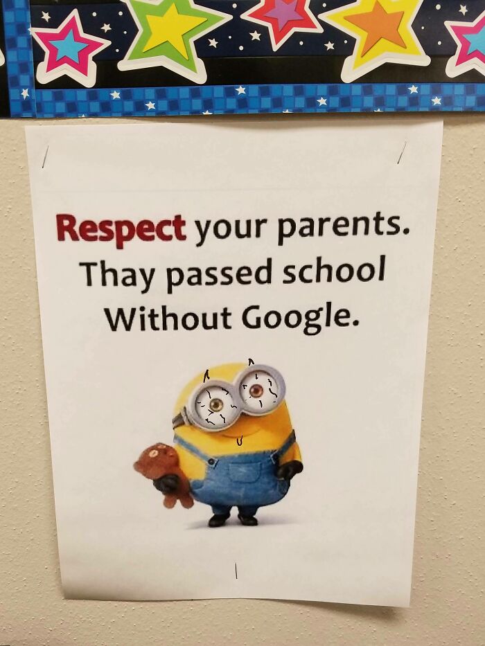 50 Times Teachers Hung The Funniest Signs In Their Classrooms And They Ended Up Being Praised Online 50 Times Teachers Hung The Funniest Signs In Their Classrooms And They Ended Up Being Praised Online