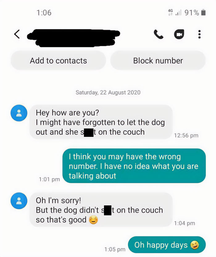 30 Of The Funniest Wrong Number Texts Ever (New Pics) 30 Of The Funniest Wrong Number Texts Ever (New Pics)