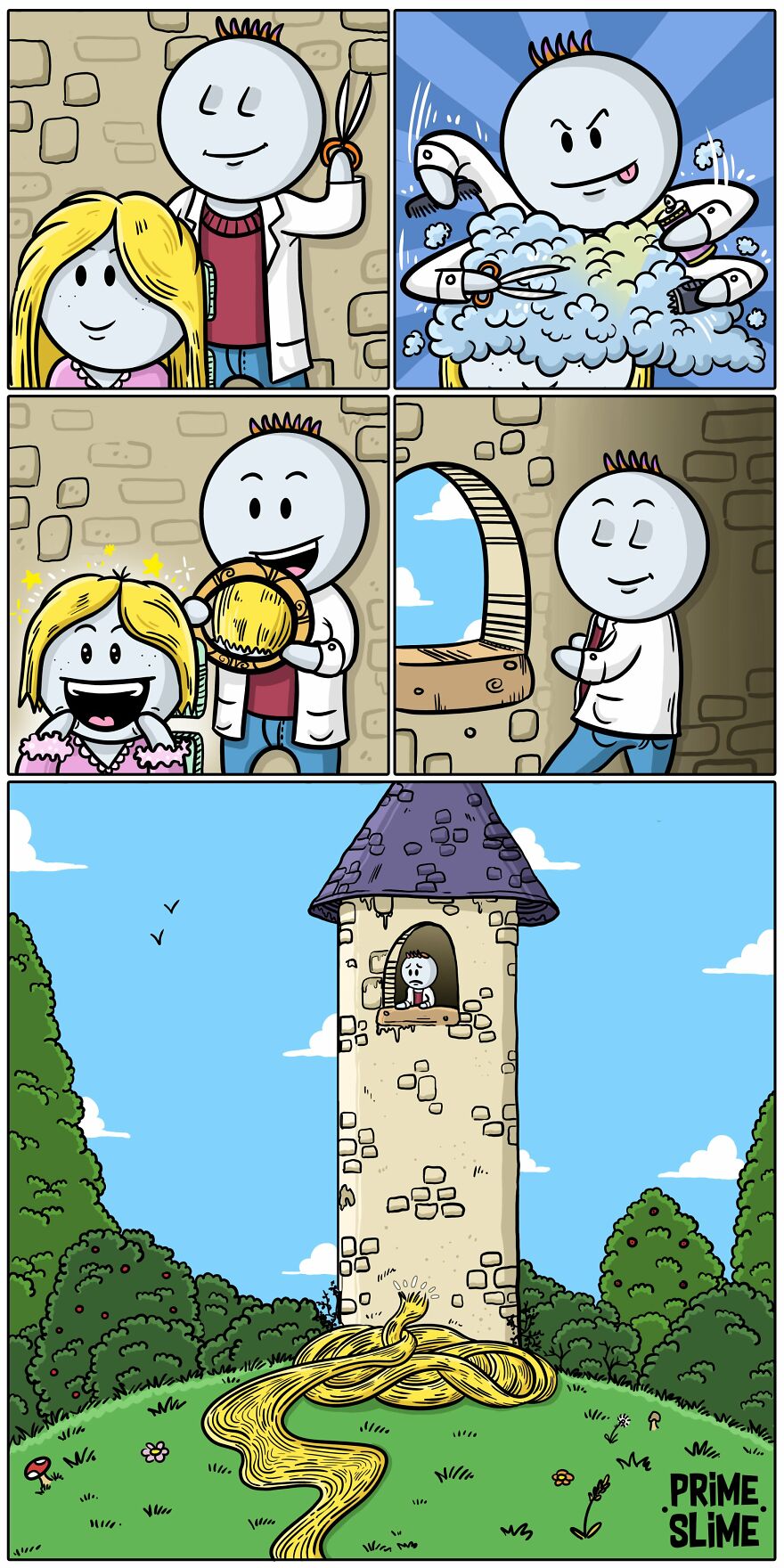 Artist Duo Makes Absurd Comics With Surprising Endings (24 Pics) Artist Duo Makes Absurd Comics With Surprising Endings (24 Pics)