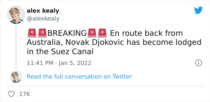 30 Memes And Hilarious Reactions To Novak Djokovic Possibly Getting Deported From Australia After Arriving There Unvaccinated 30 Memes And Hilarious Reactions To Novak Djokovic Possibly Getting Deported From Australia After Arriving There Unvaccinated