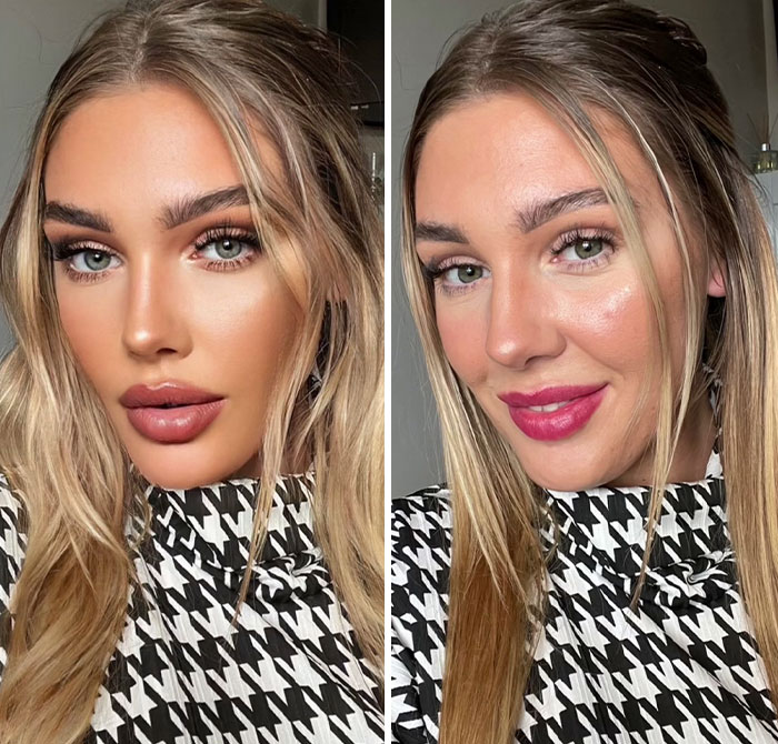 TikToker Goes Viral By Exposing The Truth Behind Heavily-Edited Pictures On Social Media (30 Pics) TikToker Goes Viral By Exposing The Truth Behind Heavily-Edited Pictures On Social Media (30 Pics)