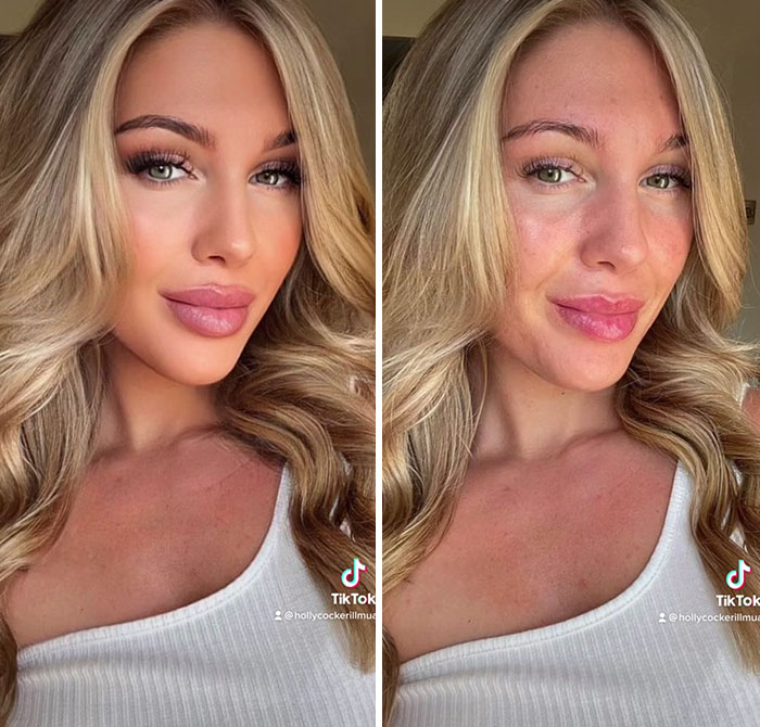 TikToker Goes Viral By Exposing The Truth Behind Heavily-Edited Pictures On Social Media (30 Pics) TikToker Goes Viral By Exposing The Truth Behind Heavily-Edited Pictures On Social Media (30 Pics)