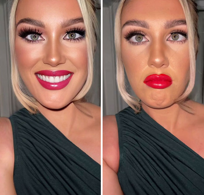 TikToker Goes Viral By Exposing The Truth Behind Heavily-Edited Pictures On Social Media (30 Pics) TikToker Goes Viral By Exposing The Truth Behind Heavily-Edited Pictures On Social Media (30 Pics)