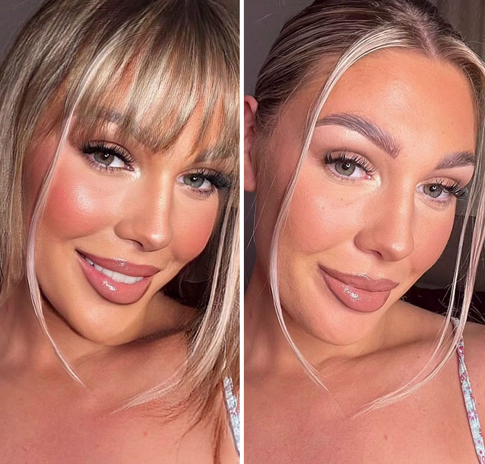 TikToker Goes Viral By Exposing The Truth Behind Heavily-Edited Pictures On Social Media (30 Pics) TikToker Goes Viral By Exposing The Truth Behind Heavily-Edited Pictures On Social Media (30 Pics)