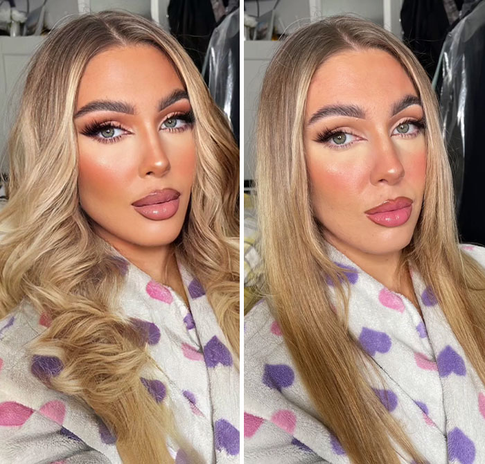 TikToker Goes Viral By Exposing The Truth Behind Heavily-Edited Pictures On Social Media (30 Pics) TikToker Goes Viral By Exposing The Truth Behind Heavily-Edited Pictures On Social Media (30 Pics)
