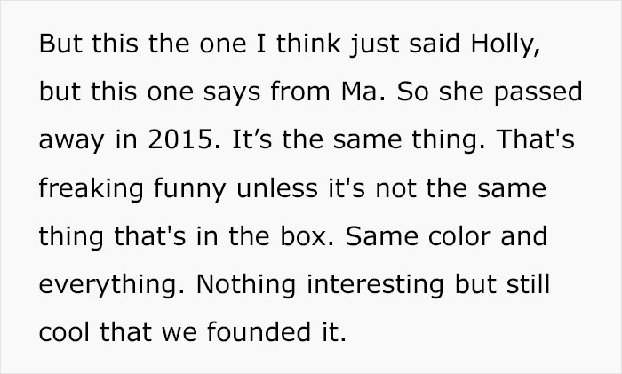 Family Finds A Box Full Of Old, Wrapped Christmas Presents In Late Grandparents’ Attic Family Finds A Box Full Of Old, Wrapped Christmas Presents In Late Grandparents’ Attic