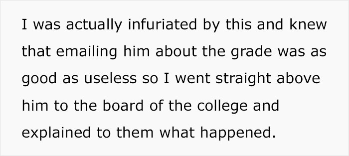 Student Maliciously Complies And Gets His Professor Into Trouble After Receiving A Zero On A Group Project He Had To Do All By Himself Student Maliciously Complies And Gets His Professor Into Trouble After Receiving A Zero On A Group Project He Had To Do All By Himself