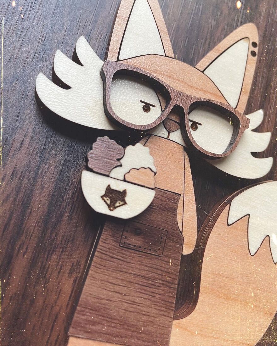 I Created 6 Millennial Animals Using A Laser Cutter