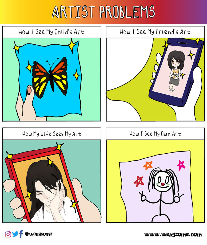 Let Me Try To Make You Laugh With My 30 Silly Comics About Everyday Life (New Pics)