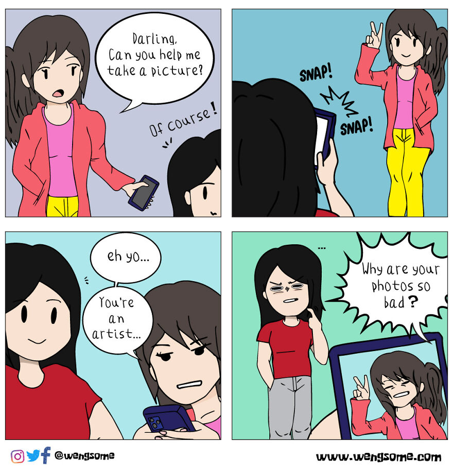 Let Me Try To Make You Laugh With My 30 Silly Comics About Everyday Life (New Pics)