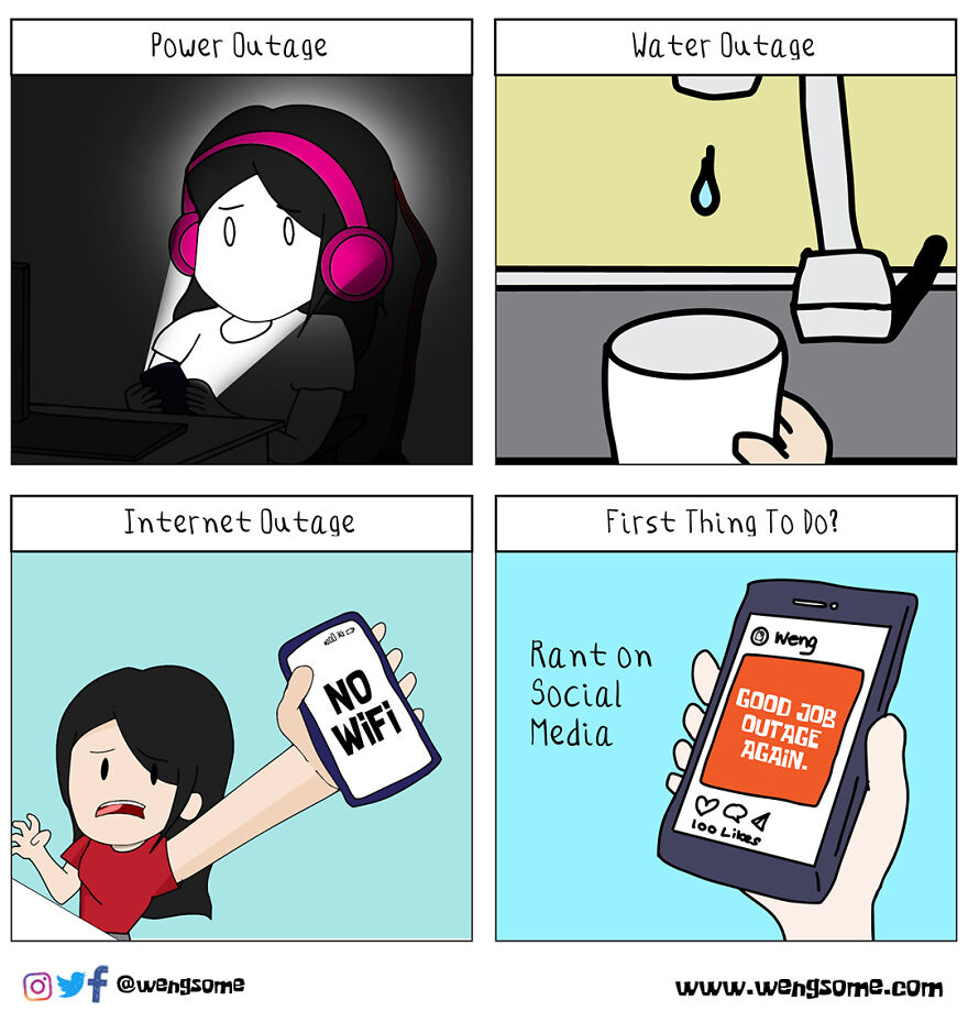 Let Me Try To Make You Laugh With My 30 Silly Comics About Everyday Life (New Pics)