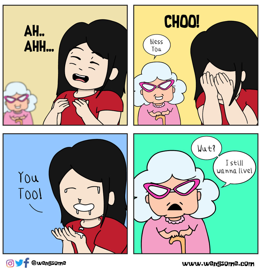 Let Me Try To Make You Laugh With My 30 Silly Comics About Everyday Life (New Pics)