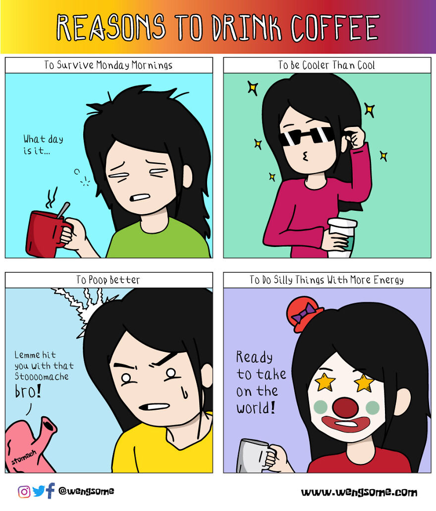 Let Me Try To Make You Laugh With My 30 Silly Comics About Everyday Life (New Pics)