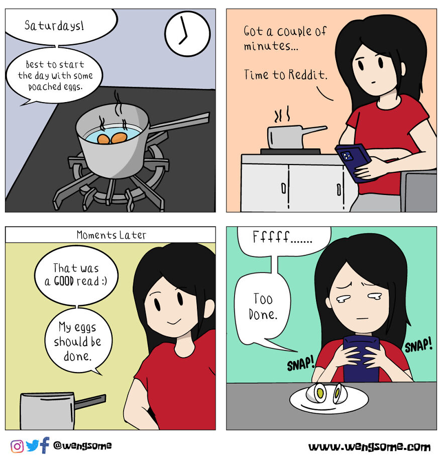 Let Me Try To Make You Laugh With My 30 Silly Comics About Everyday Life (New Pics)