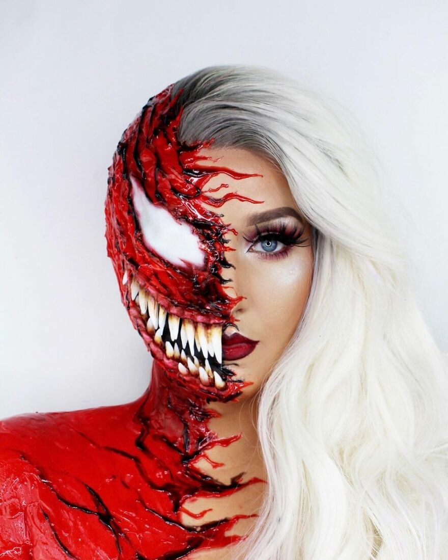 SFX Artist Brings Makeup To A Whole New Level By Turning Herself Into Any Character, Thing Or Element (30 Pics)