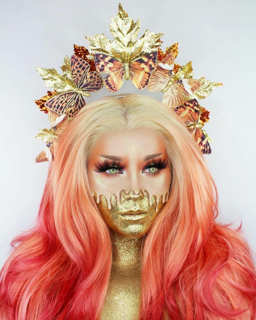 SFX Artist Brings Makeup To A Whole New Level By Turning Herself Into Any Character, Thing Or Element (30 Pics)
