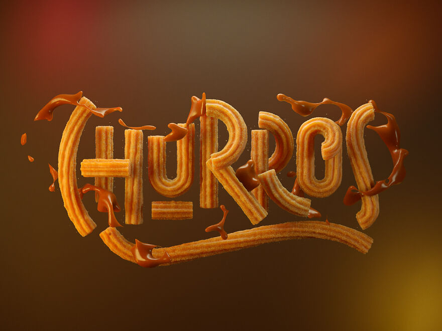 I Create Beautiful 3D Lettering Compositions From Everyday Things (15 Pics) I Create Beautiful 3D Lettering Compositions From Everyday Things (15 Pics)