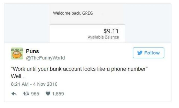 30 Funny Tweets From People Who Embrace Being Broke As Hell 30 Funny Tweets From People Who Embrace Being Broke As Hell